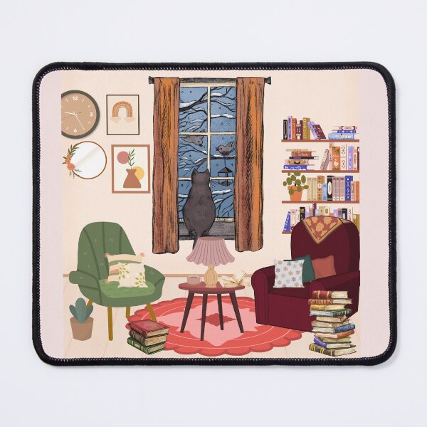 Item preview, Cozy Night Reading by the Window designed and sold by Saragoza.