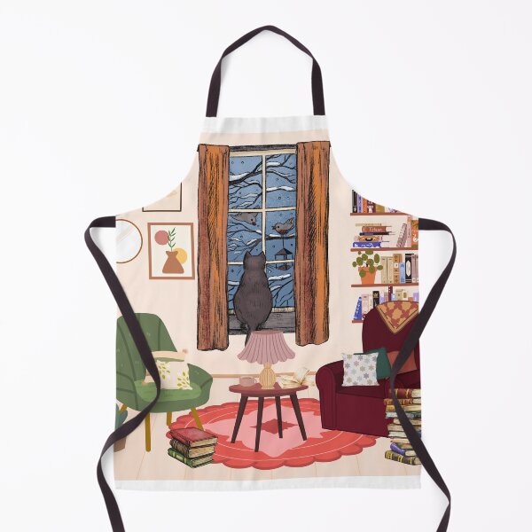 Item preview, Cozy Night Reading by the Window designed and sold by Saragoza.