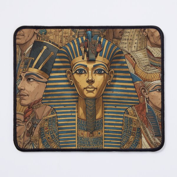 Item preview, Ancient Pharaoh Illustration – Egyptian King Art designed and sold by BoSherif.