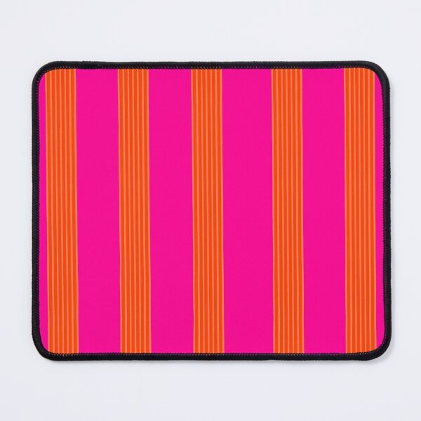 Item preview, Stripy Bands Pattern Hot Pink and Orange designed and sold by OneThreeSix.