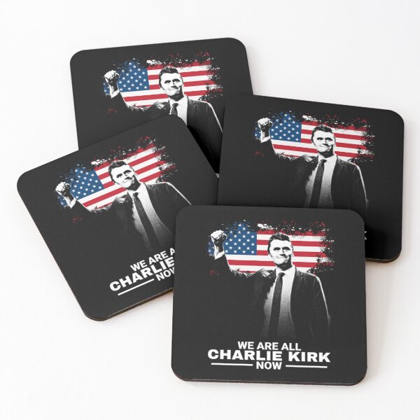 Item preview, We Are All Charlie Kirk Now - American flag designed and sold by choilacaf.
