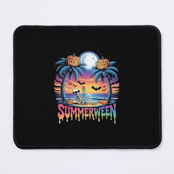 Item preview, Summerween Skeleton Ghost Beach Funny Spooky Halloween designed and sold by JonBarnes22.