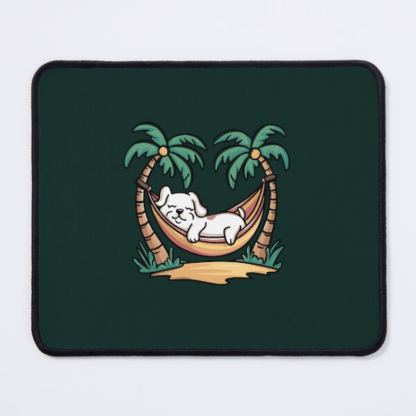 Item preview, Doggy’s Hawaii VacationTropical Pup AdventureCute Dog in Hawaiian ParadiseBeachy Canine Get designed and sold by Carmenashop.