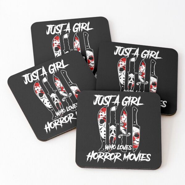 Item preview, Just a Girl Who Loves Horror Movies designed and sold by GuyWithtPie.