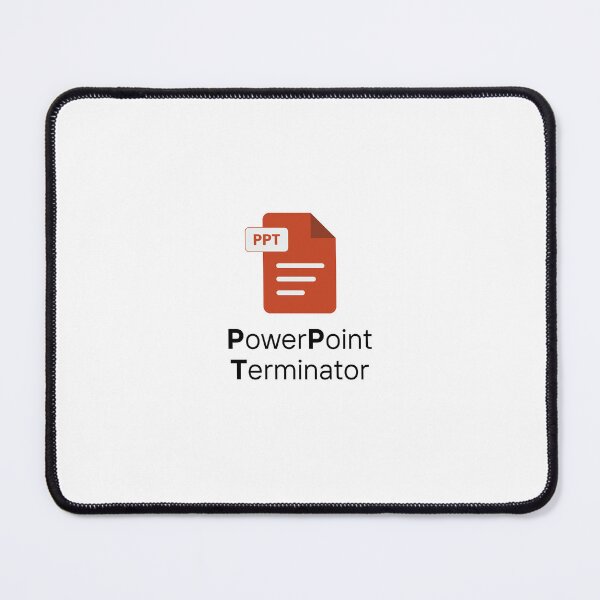 Item preview, Funny Office Shirt – “PowerPoint Terminator” | Company Sarcasm, Presentation Slayer Tee, Colleague Gift designed and sold by Design by Nelif.