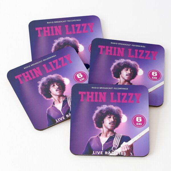 Item preview, Thin Lizzy – Hard Rock Legends Retro Music Art designed and sold by fintantalonet.