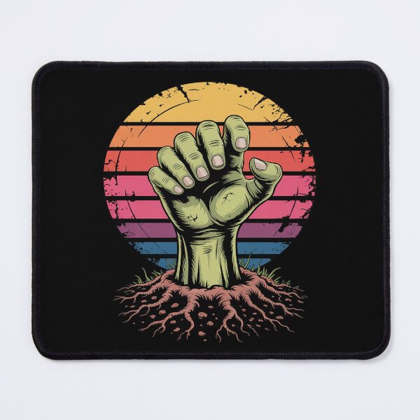 Item preview, Sunset Halloween Spooky Zombie Hunter Hand designed and sold by JulienAureo.