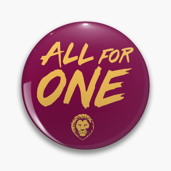 Item preview, All For One Brisbane Lions designed and sold by hartdale86.