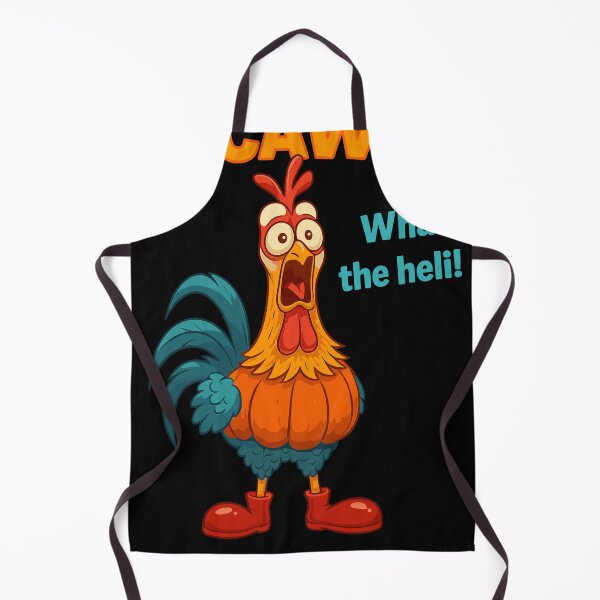 Item preview, F-CAW-F What the Hell – Funny Shocked Chicken Cartoon designed and sold by haitrieuic96.
