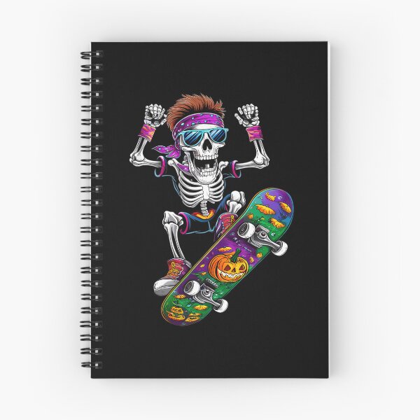 Item preview, Halloween Skateboarding skeleton designed and sold by ValerieRodrigue.