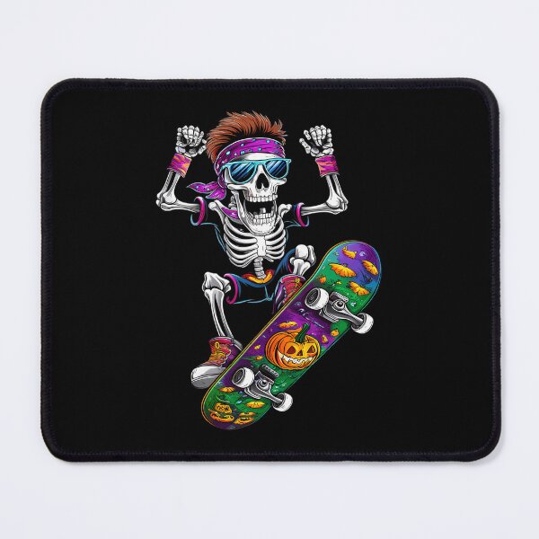 Item preview, Halloween Skateboarding skeleton designed and sold by ValerieRodrigue.