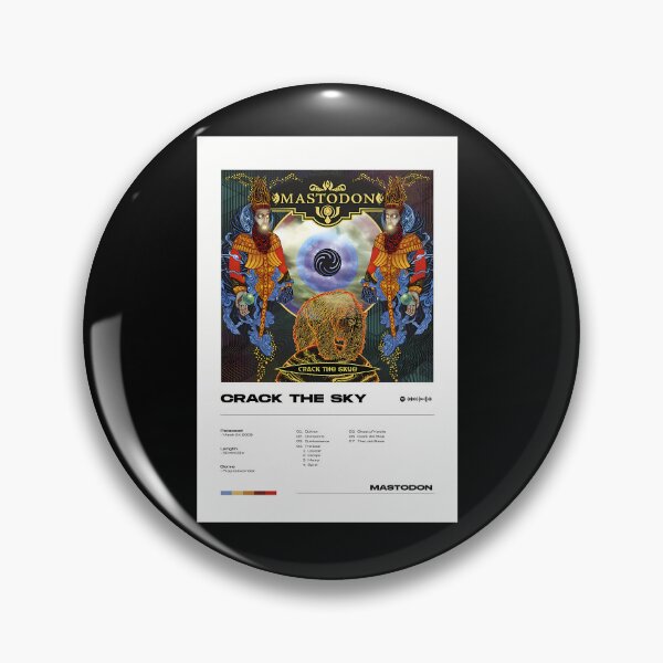 Item preview, Mastodon Crack The Sky Album Poster designed and sold by OdetteMathieu.