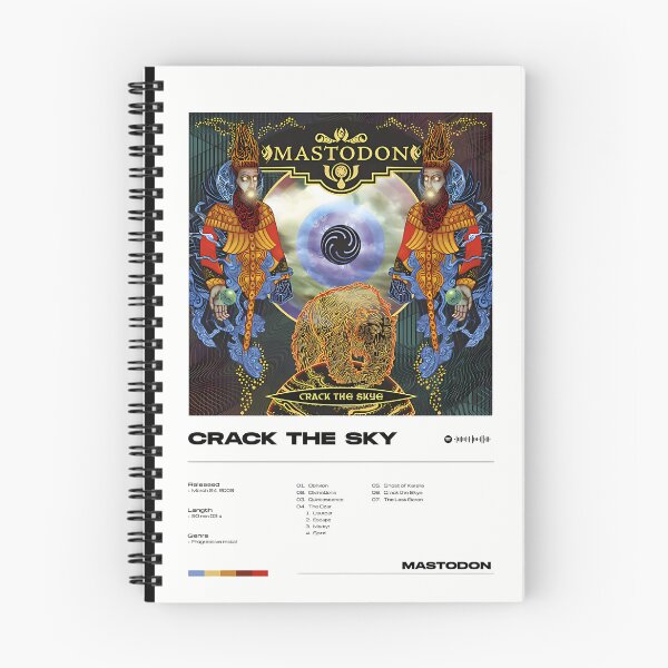 Item preview, Mastodon Crack The Sky Album Poster designed and sold by OdetteMathieu.