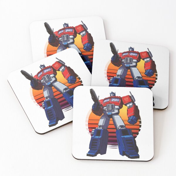 Item preview, Prime Sunset Retro Robot Warrior Art designed and sold by Retr0Tshirts.