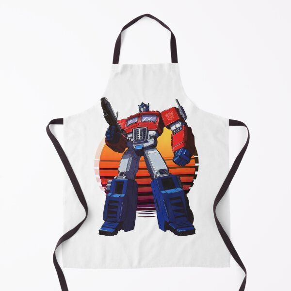 Item preview, Prime Sunset Retro Robot Warrior Art designed and sold by Retr0Tshirts.