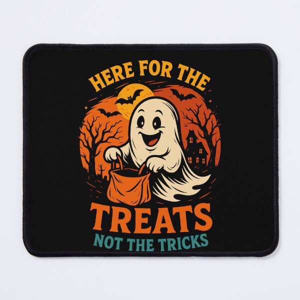 Item preview, Here For The Treats funny Halloween Saying designed and sold by LuminOrb.