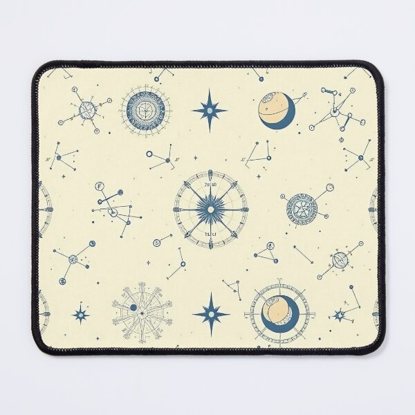 Item preview, Mystical Astrology Constellations and Compass Pattern designed and sold by JavisSRDesign.