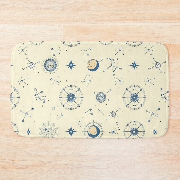 Item preview, Mystical Astrology Constellations and Compass Pattern designed and sold by JavisSRDesign.