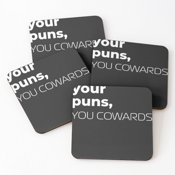 Item preview, Intend-Your-Puns-You-Cowards. designed and sold by khalafscsisk.