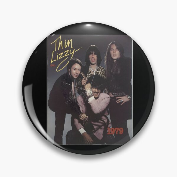 Item preview, Thin Lizzy – 1979 Classic Rock Vintage Poster Style designed and sold by fintantalonet.