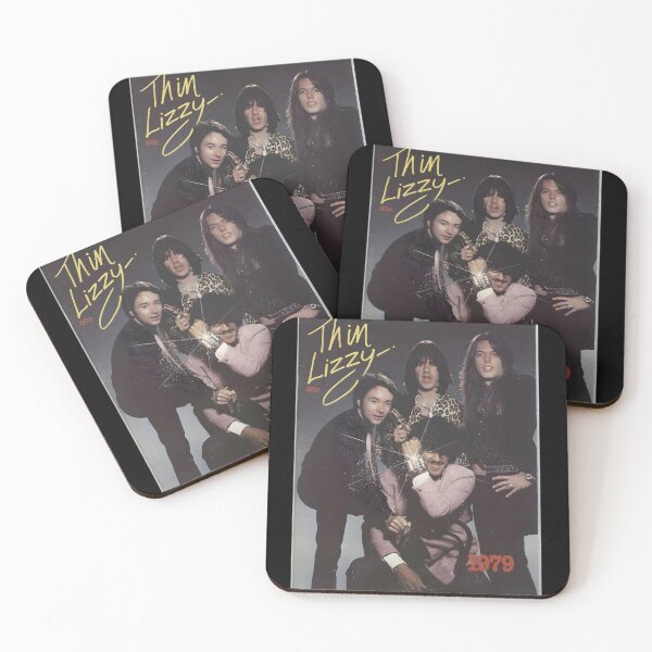 Item preview, Thin Lizzy – 1979 Classic Rock Vintage Poster Style designed and sold by fintantalonet.