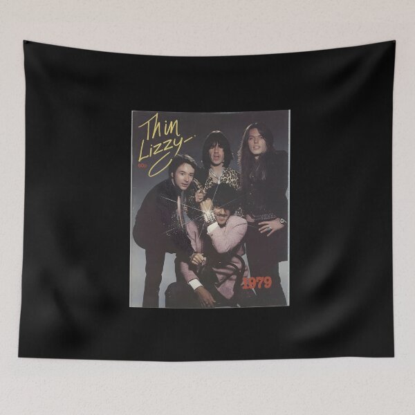 Item preview, Thin Lizzy – 1979 Classic Rock Vintage Poster Style designed and sold by fintantalonet.