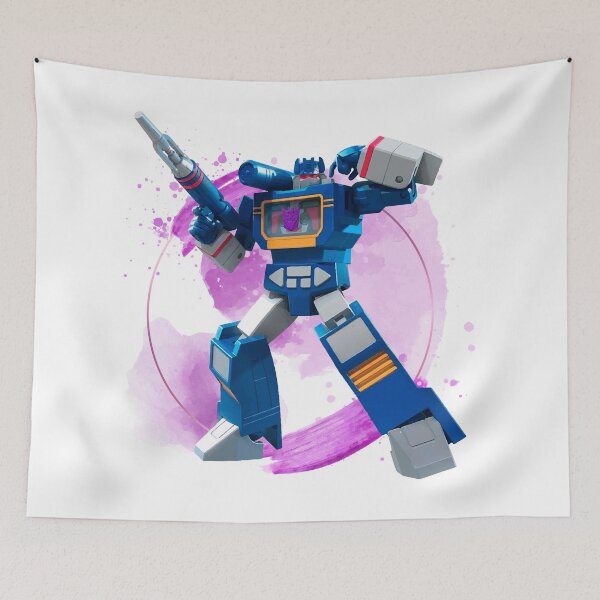 Item preview, Soundwave G1 Retro Cartoon Vintage Design designed and sold by Retr0Tshirts.
