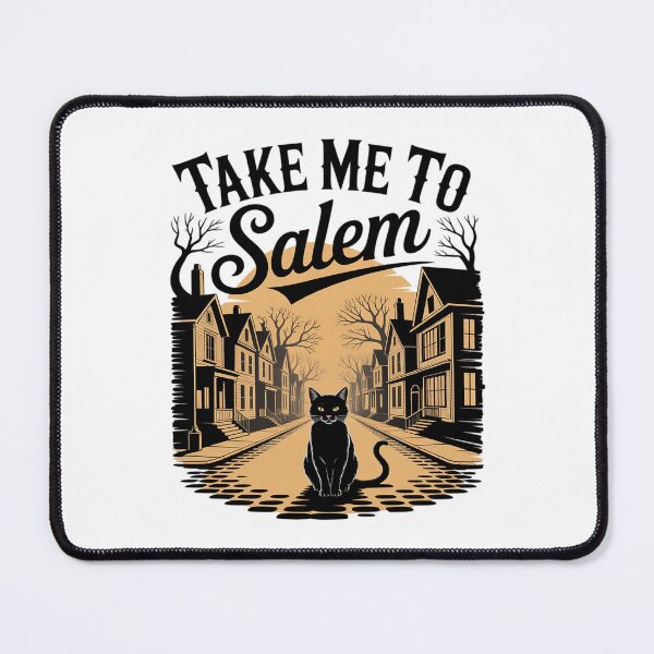Item preview, Take Me to Salem Black Cat Halloween designed and sold by JulienAureo.