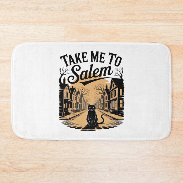 Item preview, Take Me to Salem Black Cat Halloween designed and sold by JulienAureo.