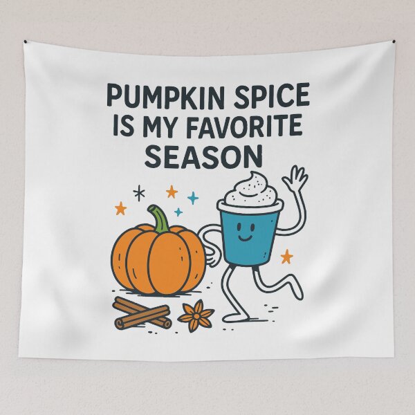 Item preview, Pumpkin Spice Is My Favorite Season Fun coffee designed and sold by LuminOrb.