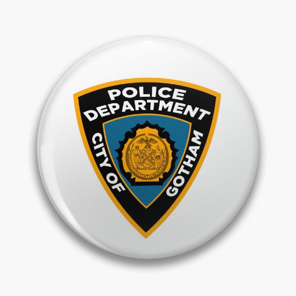 Item preview, Gotham City police Department designed and sold by SideQuestMerch.