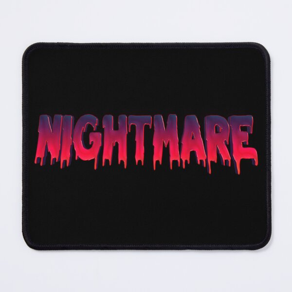 Item preview, Nightmare Logo: Dark Horror Graphic Design designed and sold by Retr0Tshirts.