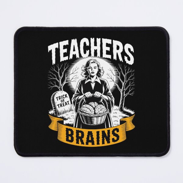 Item preview, Teachers Love Brains Halloween Teacher Zombies Spooky designed and sold by JulienAureo.