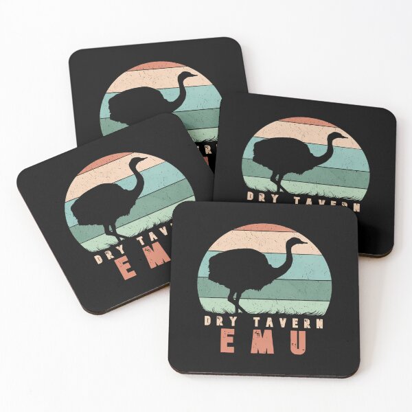 Item preview, The Infamous Dry Tavern Emu designed and sold by DaniellePeacock.