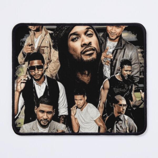 Item preview, Usher Retro Collage Tribute Music Legend Art designed and sold by KeithJHiggins.