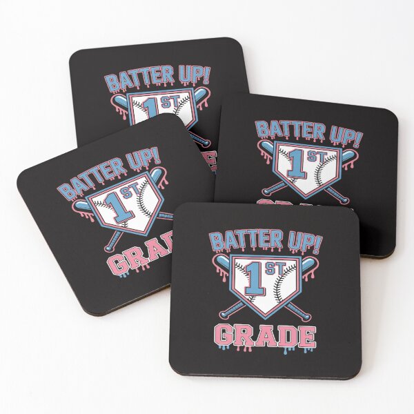 Item preview, Back to School 1st Grade Batter Up Baseball First Day Boys designed and sold by itsnothatweird.