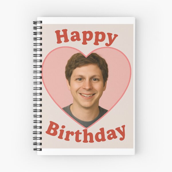 Item preview, Michael Cera happy birthday christmas funny prank meme gift weird designed and sold by CheeseBlueprint.