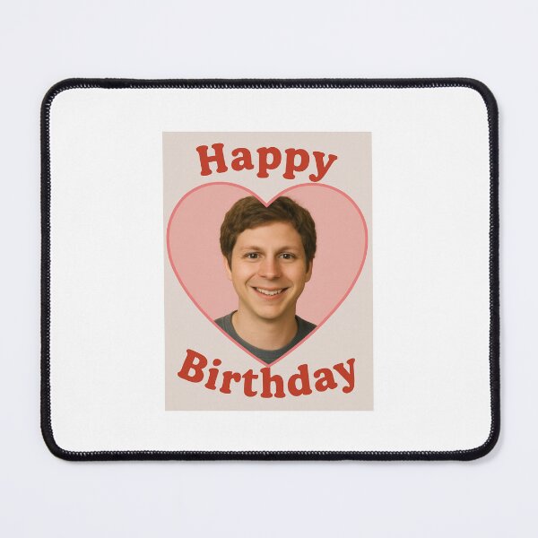 Item preview, Michael Cera happy birthday christmas funny prank meme gift weird designed and sold by CheeseBlueprint.