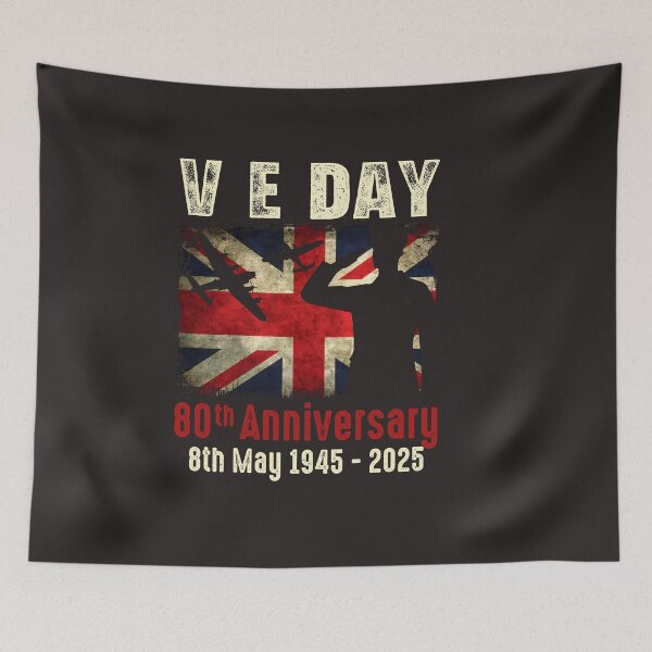 Item preview, V-E Day 80th Anniversary Victory In Europe WWII - VE Day 2025  designed and sold by FernaRoje.