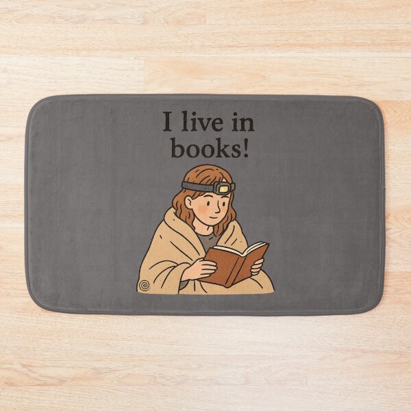 Item preview, I live in books designed and sold by spiral-illusion.
