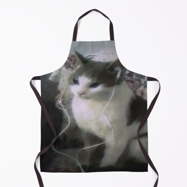 Item preview, kitty listening to tunes designed and sold by monkey zone.