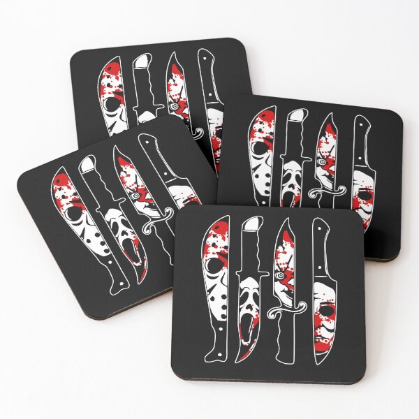 Item preview, Horror Movie Characters in Knives designed and sold by GuyWithtPie.