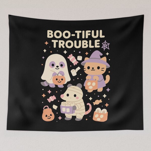 Item preview, Boo-Tiful Trouble Halloween Costume Fun designed and sold by LuminOrb.