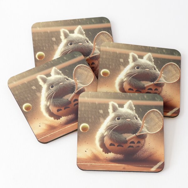 Item preview, "Paw-er Serve: The Feline Grand Slam!" designed and sold by Print Fiction.