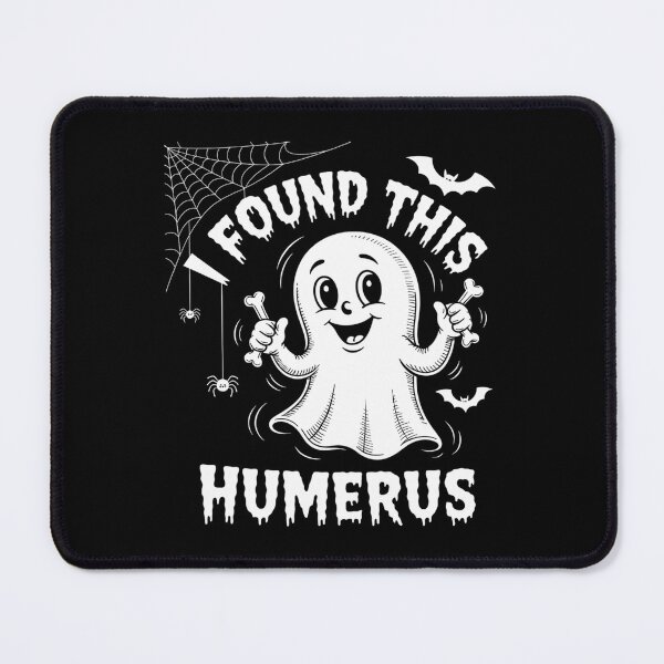 Item preview, I Found This Humerus Boo Ghost Halloween designed and sold by ValerieRodrigue.