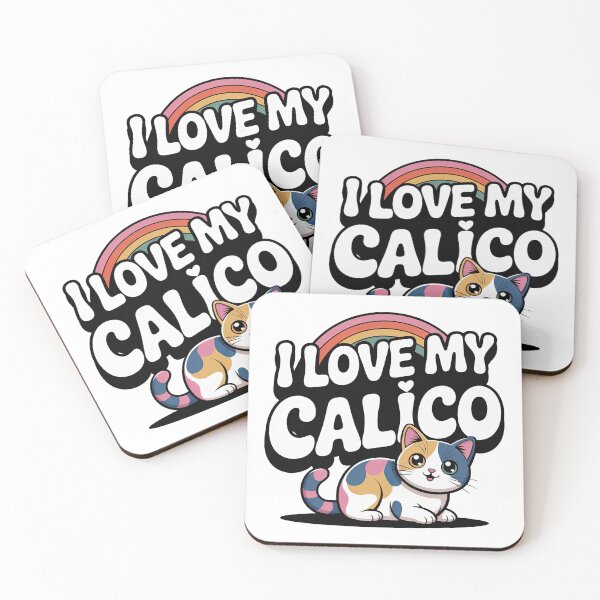 Item preview, I love My Calico designed and sold by graphic-genie.