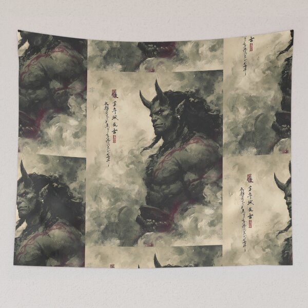 Item preview, The Shadow Oni Demon designed and sold by bapupa.