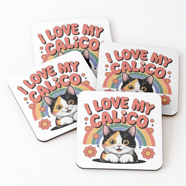 Item preview, I love My Calico designed and sold by graphic-genie.