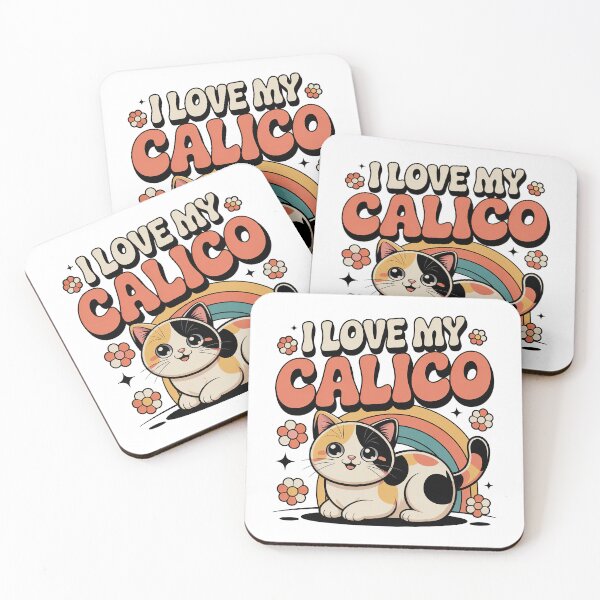 Item preview, I love My Calico designed and sold by graphic-genie.