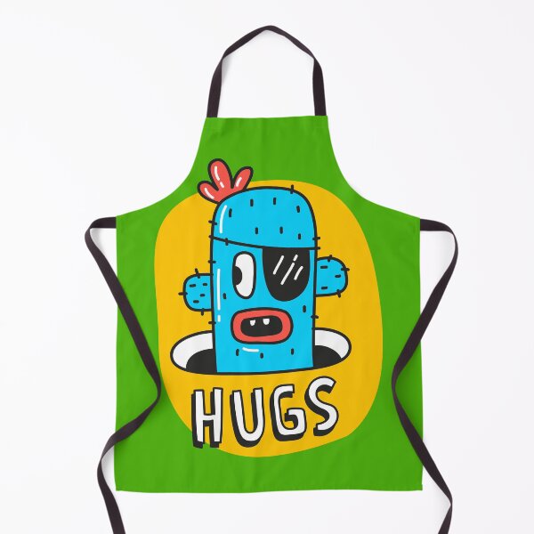 Item preview, Cactus Hugs Cute Funny Plant Sticker designed and sold by Retr0Tshirts.